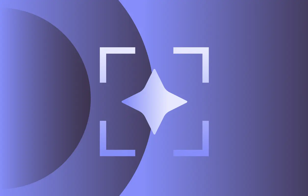 A green and blue background with three blue slanted rectangles in the middle. A white Dashlane logo is overlaid on top.