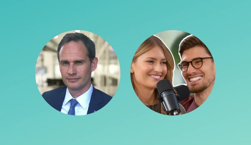 This image shows headshots of the webinar speakers: Chris Hobbick, Senior Sales Engineer at Dashlane; Alex Bass and Andra Vomir, co-founders of Efficient App.