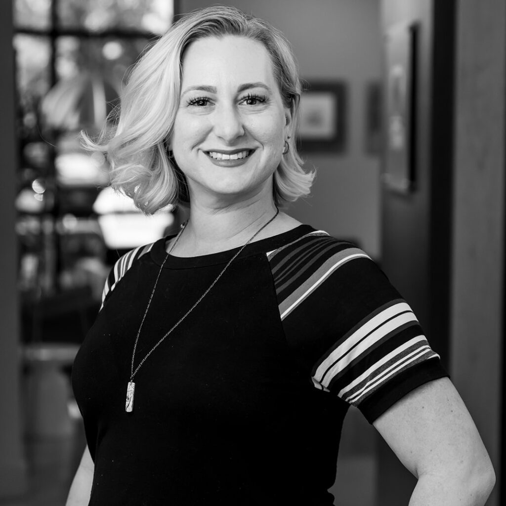 Headshot of Carissa Tilford, Director of Operations, Jeffrey Demure + Associates