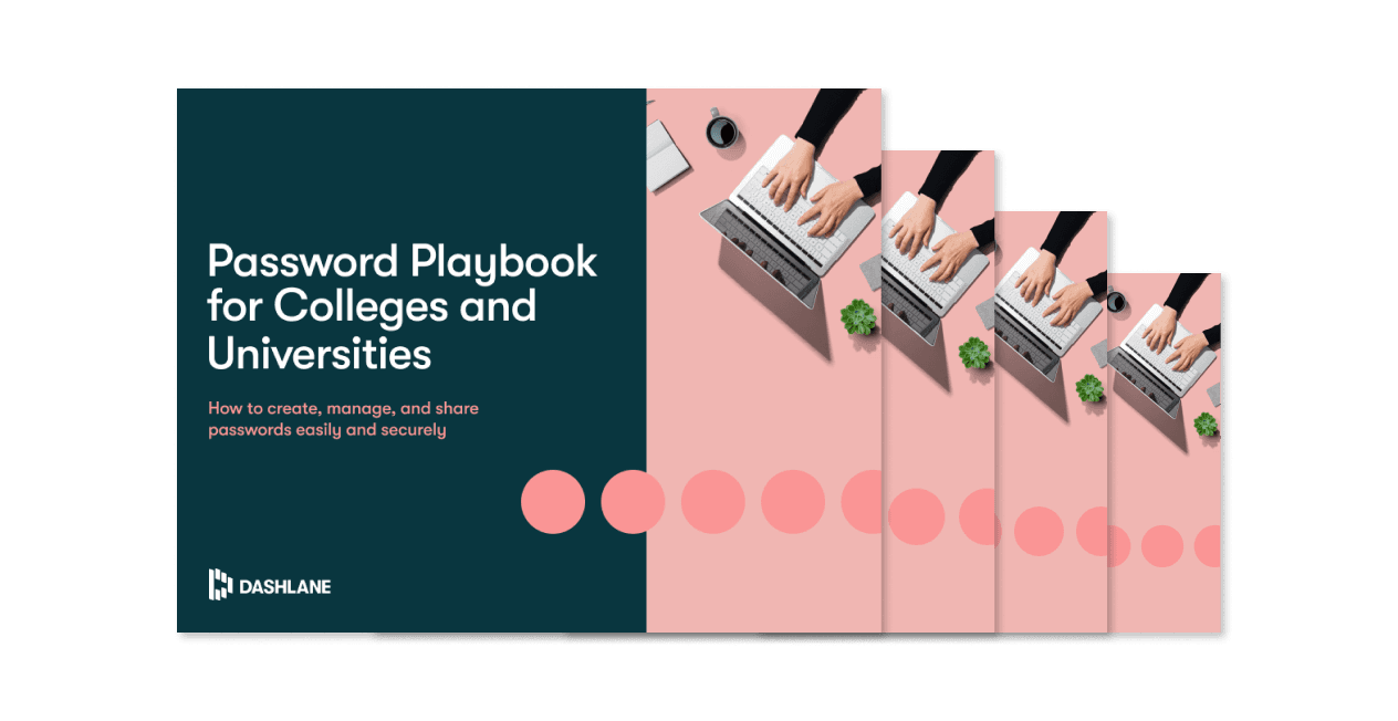 Password Playbooks for Colleges and Universities