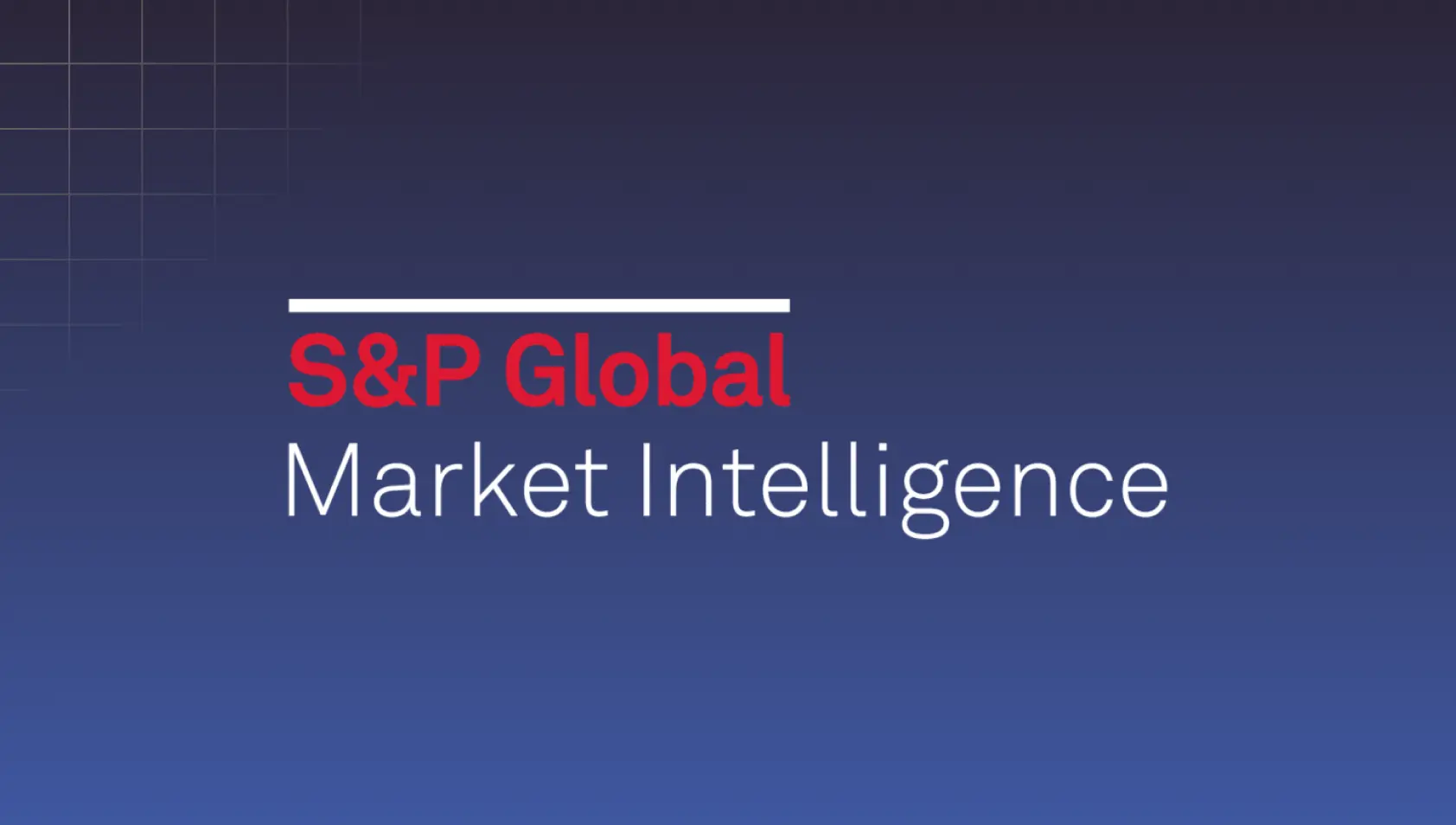 S&P Global Market Intelligence Report