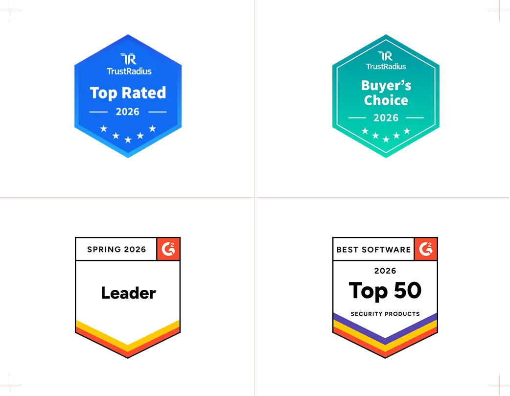 badges for 2026 top rated, buyer's choice, leader and fastest implementation