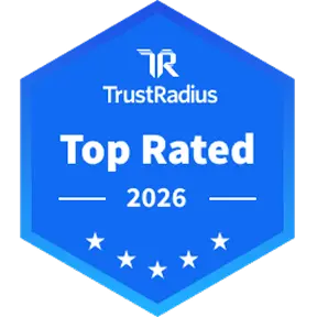 Top Rated 2026 Trust Radius badge